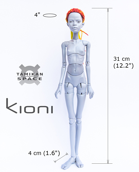 Tamikan Space Kioni measurements