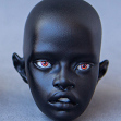 Gal Kioni's faceplates: cunning and curious, Abyss tint