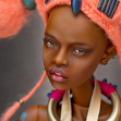 Gal Kioni, Curious face, Rainforest tint