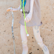 Tamikan Space Gal Kioni with Curious faceplate and Arctic skin tone