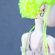 Tamikan Space Gal Kioni with Curious faceplate and Arctic skin tone