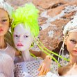 Tamikan Space Sprout Gals: Curious Kioni with Arctic and Mediterranean skin tone, Alpha with Mediterranean skin tone, cyber limbs, Stanced torso