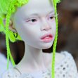Tamikan Space Gal Kioni with Curious face, Stanced torso, Arctic skin tone